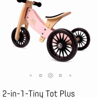 Kinderfeets Tiny Tots Plus tricycle/bicycle 