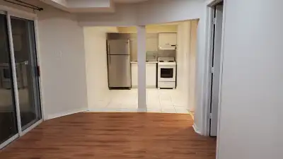 1 Bed + Den Walk out Basement Apartment