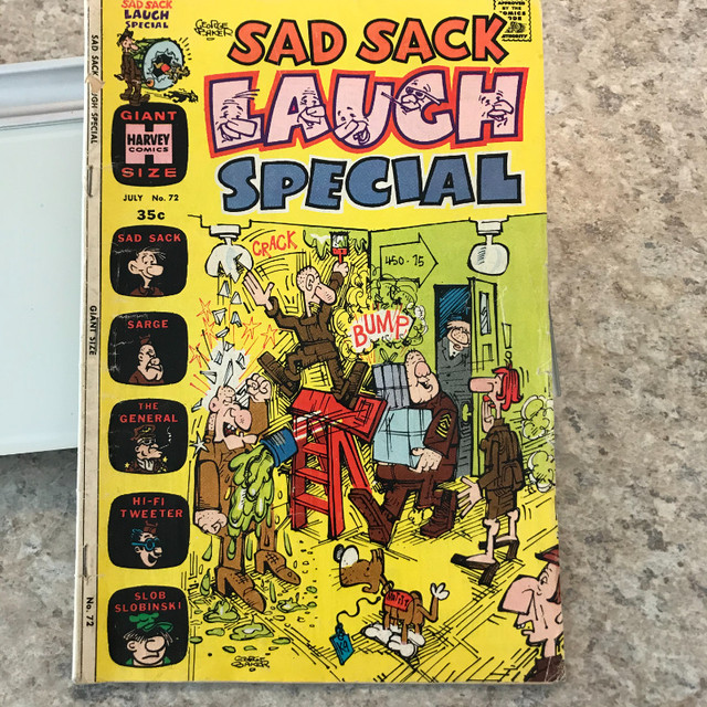 Sad Sack and Beetle Bailey Comics from 1970s in Comics & Graphic Novels in Regina - Image 3