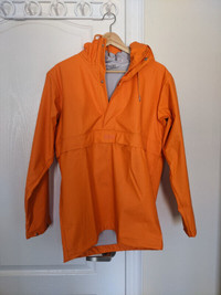 Helly Hansen Moss Orange Rainjacket size Small