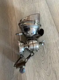 Antique carbide lamp for sale 