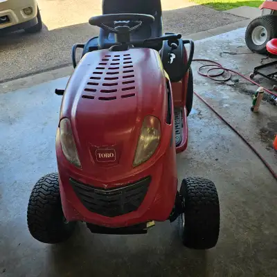 Toro riding lawnmower , View more