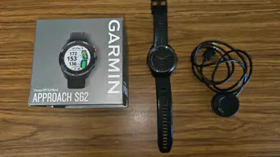 Garmin Approach S62 golf watch, View more