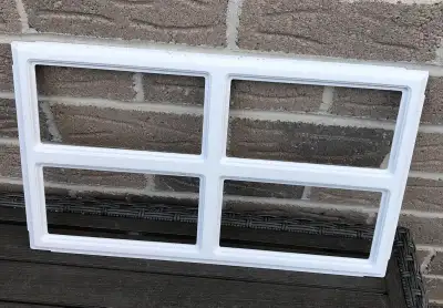 Garage door window inserts - NO glass, View more