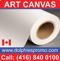 Blank Roll of Fine Quality Polyester Matte Art Canvas Supply