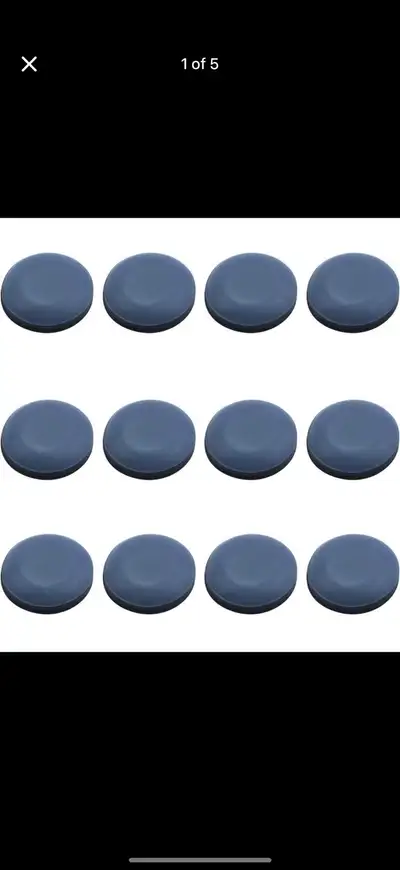 Antrader 12Pack Furniture Slider Pad Round 3/4" Dia, brand new, View more