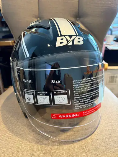 Open Face Helmet 3/4 Half Helmet with Sun Visor for Unisex-Adult Helmets There is a few new Helmet f...