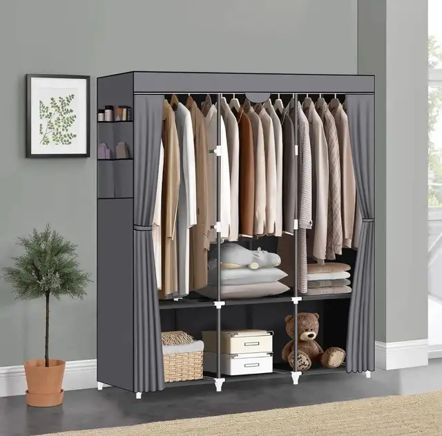 Wardrobe Closet 130x45x170cm