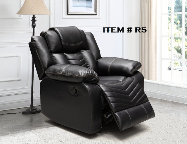 LUXURY RECLINER SET - ROCKING CHAIR + CUP HOLDERS- NO TAX!!! in Chairs & Recliners in City of Toronto - Image 2