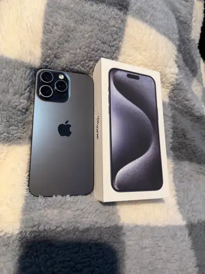 iPhone 15 Pro Max Blue Titanium 256GB, View more