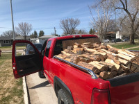 Seasoned firewood , jack  pine