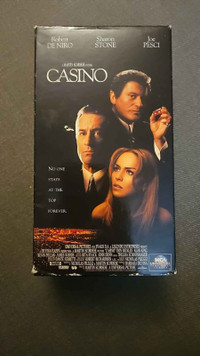 Casino. 2 Tape VHS Movie. East Hamilton.