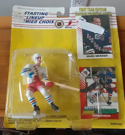 Mark Messier Starting Lineup 1993  NY Rangers Kenner, View more