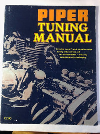Vintage Engine Performance Book 'Piper tuning manual'