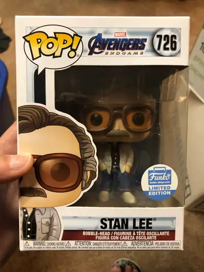 Funko Marvel Avengers Endgame Stan Lee $40 firm Pick up in Falconridge NE
