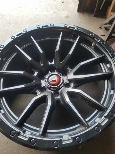 Used - like new 22x10 6x139.7 Used - like new $1600 cash per set of 4 tires USED tires NOT INCLUDED...