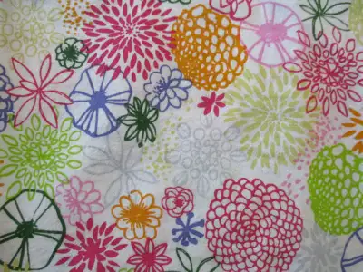 Curtains Floral Pattern with Rod/Brackets, Bedskirt & Rug, View more