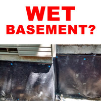 WET BASEMENT - WATER PROOFING - CRACKED FOUNDATION