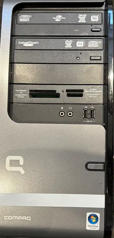 Desktop Computer Case with Motherboard CPU and Power Supply, View more