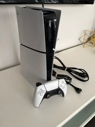Ps5 Slim Digital + 1 Manette Comme Neuve, View more
