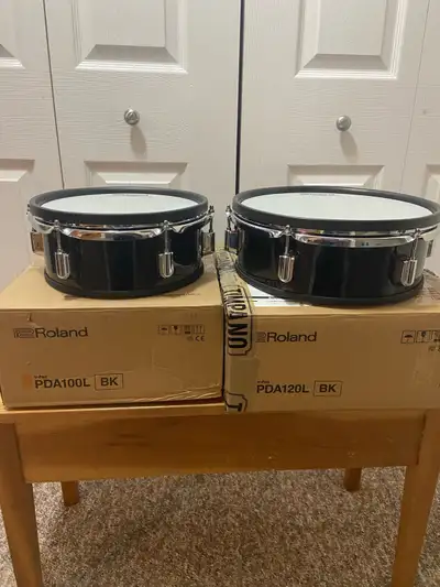 Drum Gear. Roland PDA12 and PDA10 V Drum Pads, View more