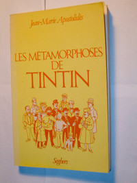TINTIN  "Les Métamorphoses de TINTIN"  1984