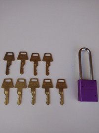 Pad Lock With 9 Keys
