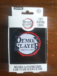 Demon Slayer Playing Cards w/ Collectible Tin