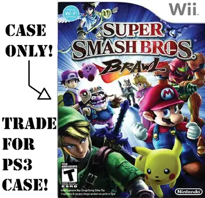 Super Smash Bros. Brawl - Wii (Case ONLY!), View more