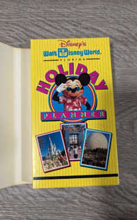 Walt Disney World Holiday Planner VHS Movie 