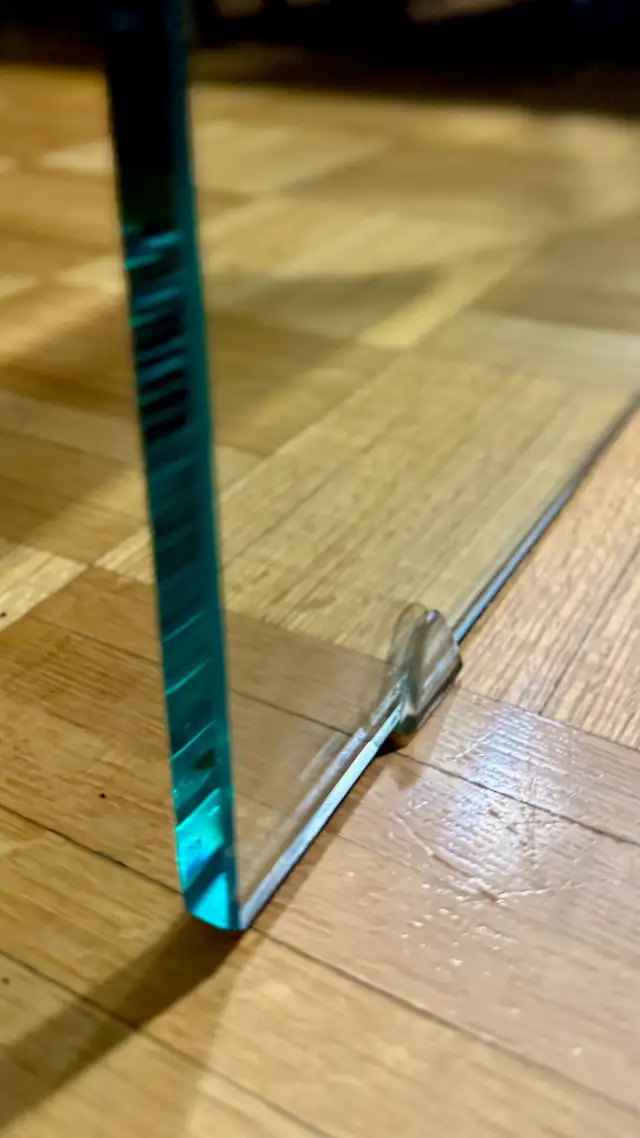 "Flow" 43.5" Glass Coffee Table in Coffee Tables in City of Toronto - Image 5