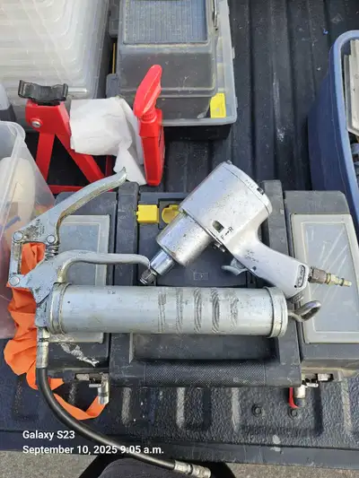 Air Impact gun and Greese Gun, View more