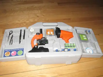 Micro-Science Microscope Kit with Case complete set, View more