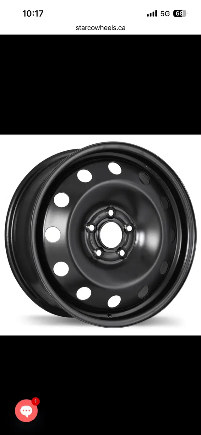 Brand NEW! 4 x steel rims 18 in,  still in the box in Tires & Rims in City of Halifax - Image 2