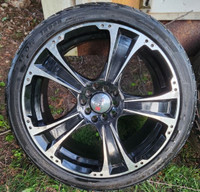 18 inch 5x100/5x114.3 Alum Rims with 225/40/18 Tires