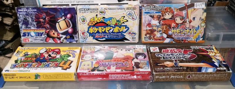 Japanese gameboy advance for sale  