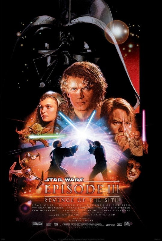 Star Wars Revenge of the Sith Movie Poster Double Sided ROTS NEW in Arts & Collectibles in Calgary