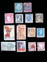 Stamp Collection: Germany, Belgium, Italy, Hungary, Africa