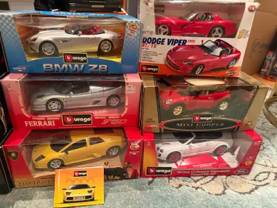 1/18 various Burago cars , View more