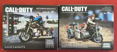 Call of Duty Motorbike Sets by Mega Bloks: $80 for both plus shipping