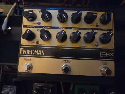 Friedman IR-X Tube Preamp, View more