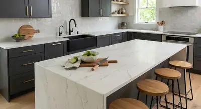 Kitchen Quartz Countertop Upgrade, View more