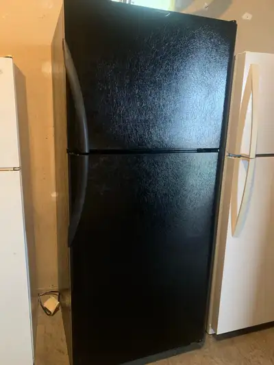 clean and great working conditions black used fridge , View more