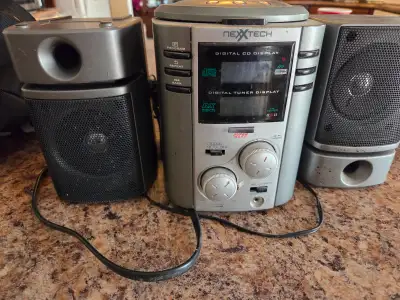Nexxtech Digital CD Player with Speakers, View more