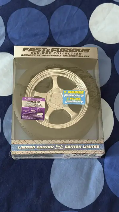 Fast and Furious 1-7 Blu-Ray Collection, View more