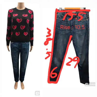 Women's Isabel Marant Distressed Slim-Fit Jeans Size S(4-6), View more