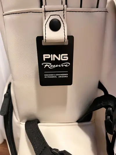 PING Reserve Golf Bag - White, View more