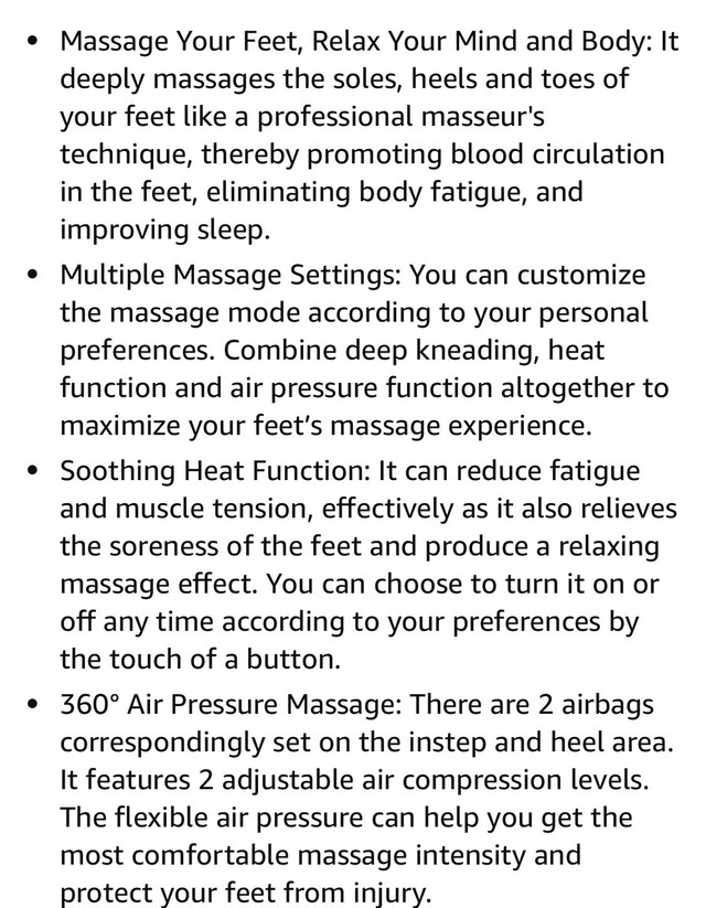 Shiatsu foot massager  in Health & Special Needs in Red Deer - Image 3