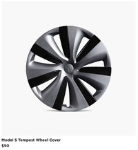 New Tesla Model S 19" Tempest Wheel Covers (4)