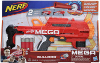 NEW Nerf MEGA BULLDOG transforming blaster gun w/6 mega darts